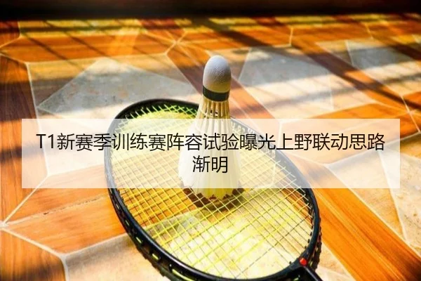 T1新赛季训练赛阵容试验曝光上野联动思路渐明